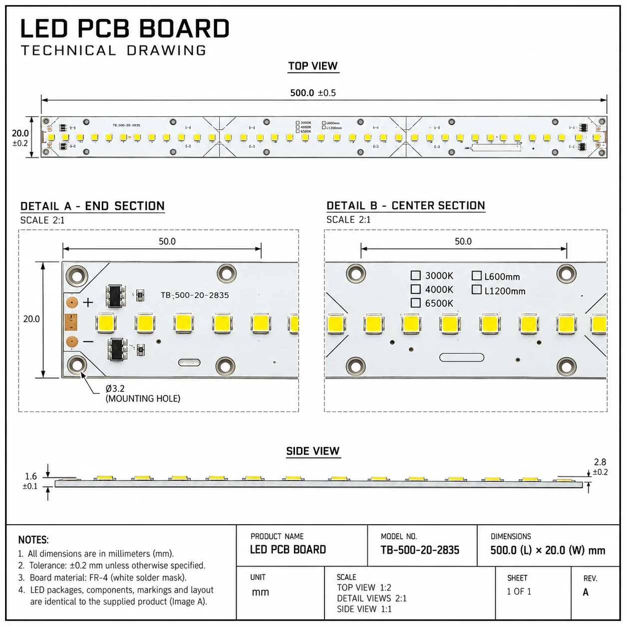PLACA DE LED - PC 006